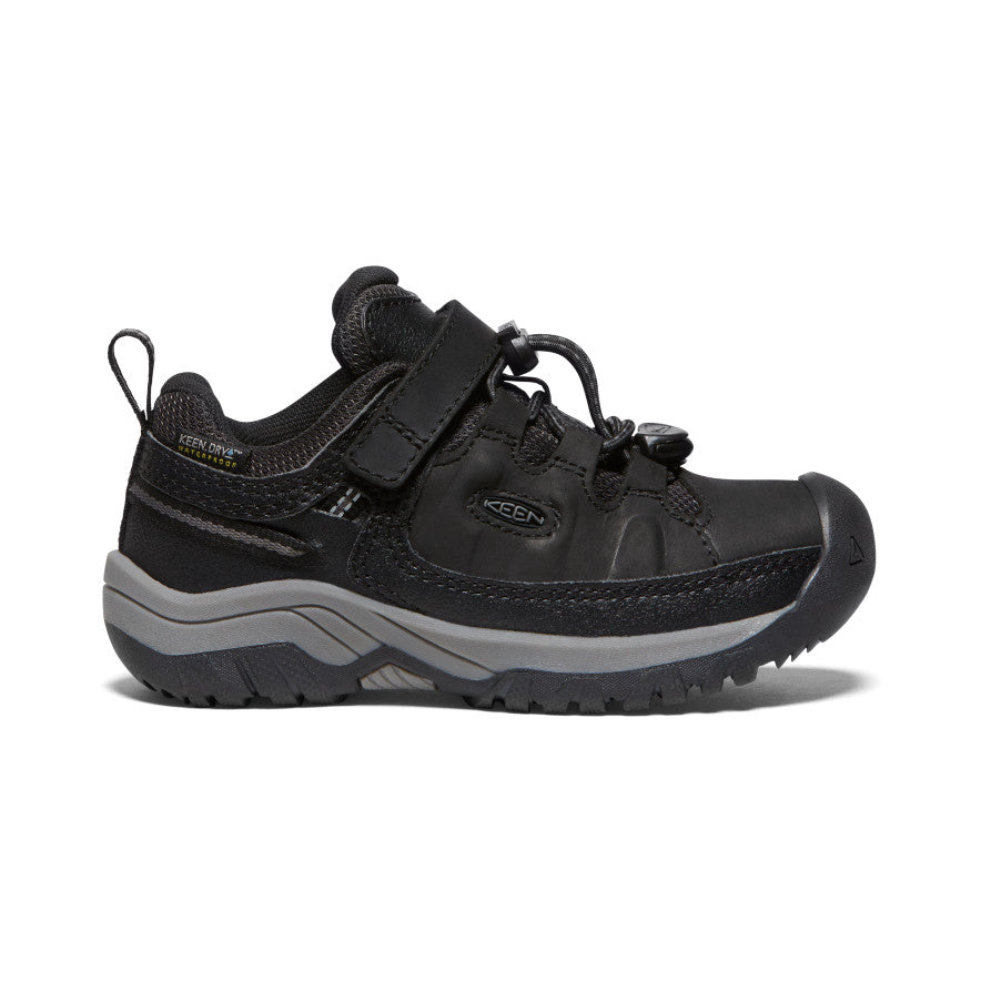 Little Kids' Targhee Waterproof Shoe Black/Steel Grey