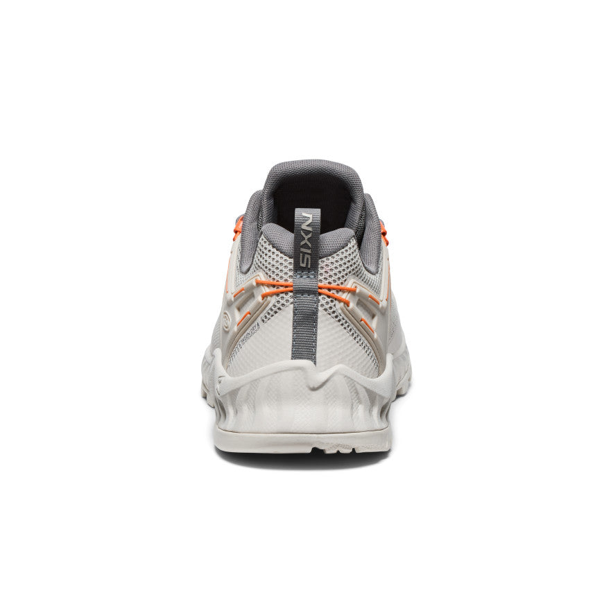 Men's NXIS EVO Waterproof Shoe Silver Lining/Scarlet Ibis