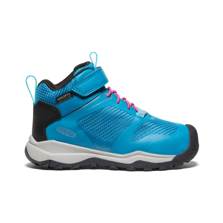 Little Kids' Wanduro Waterproof Boot Fjord Blue/Fuchsia Purple - Image 1