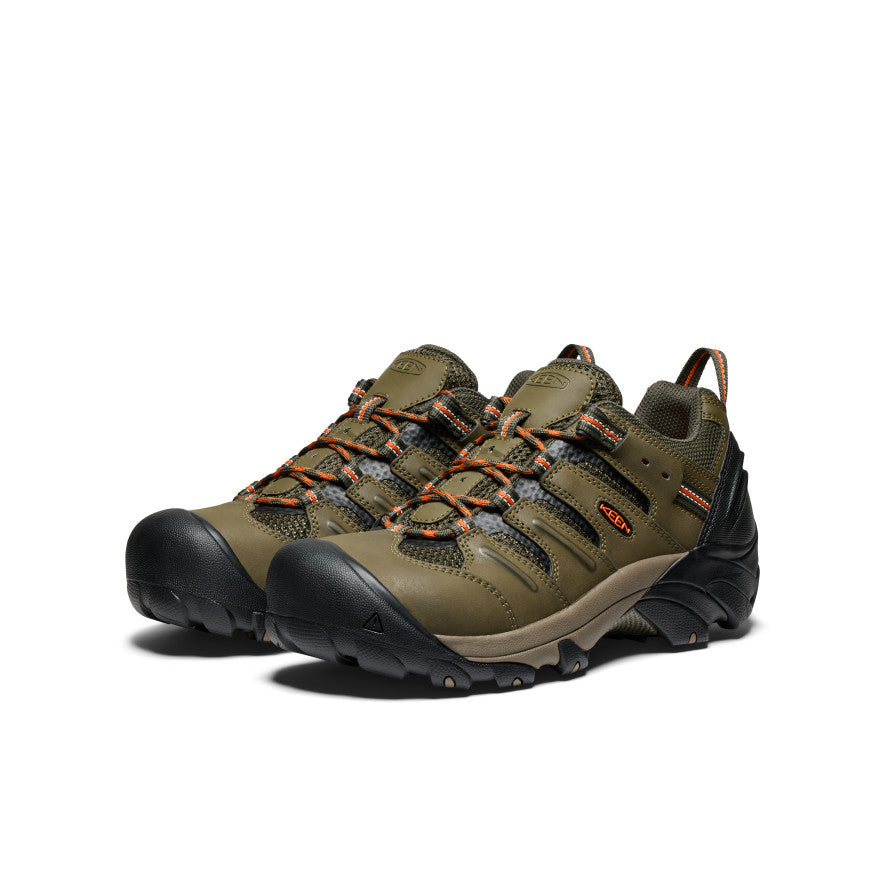 Vyriški žemi batai „Lansing Low“ (su plieniniu pirštų sutvirtinimu) Dark Olive/Black