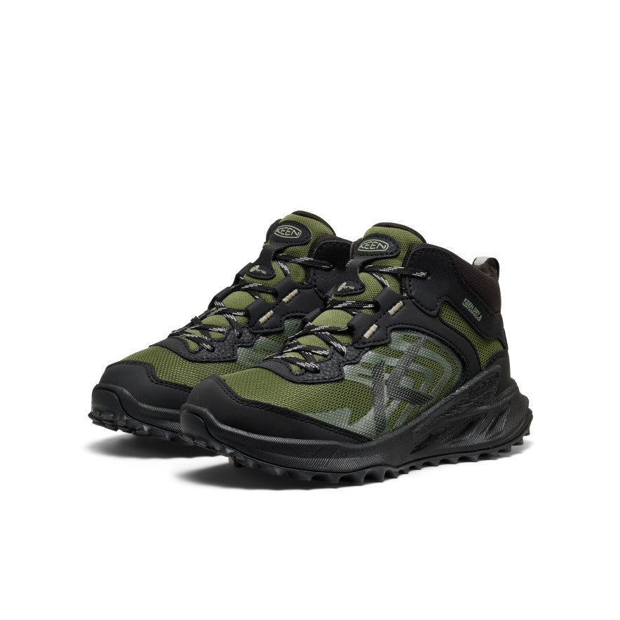 Didelių vaikų vandeniui atsparūs „Zionic“ batai Black/Bronze Green - Paveikslėlis 2