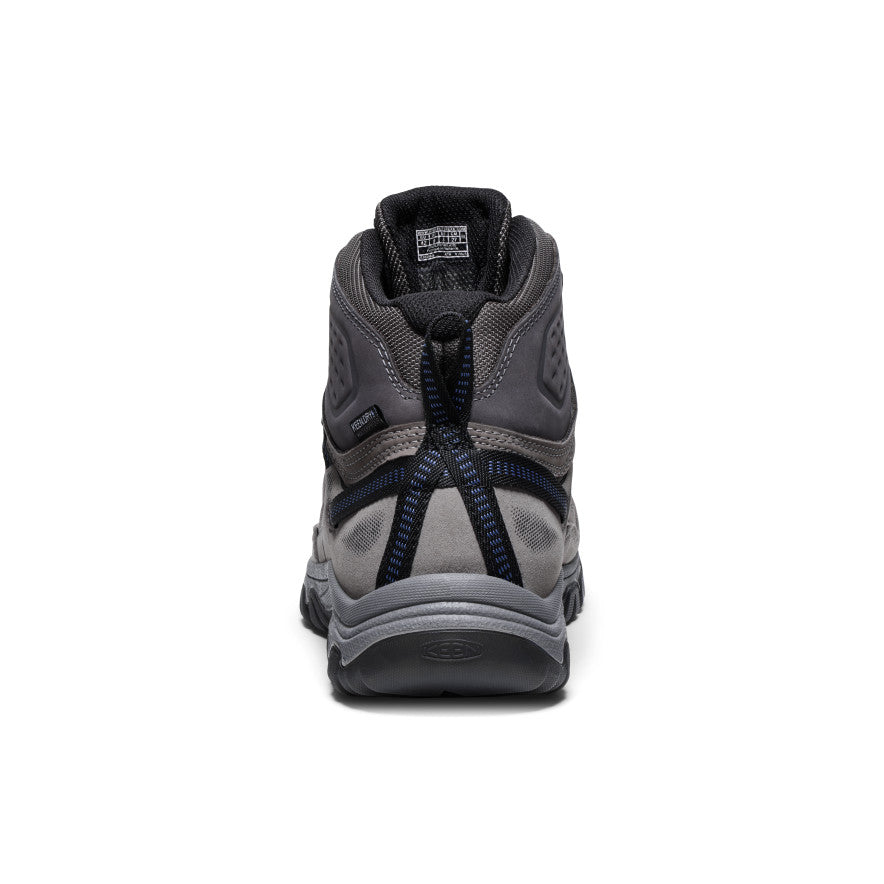 Men's Targhee IV Wide Waterproof Hiking Boot Steel Grey/Coronet Blue