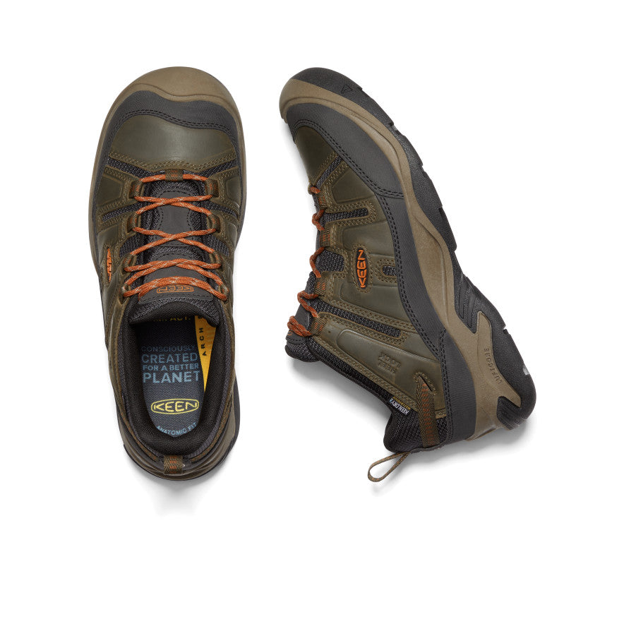 Men's Circadia Waterproof Shoe Black Olive/Potters Clay - Image 4