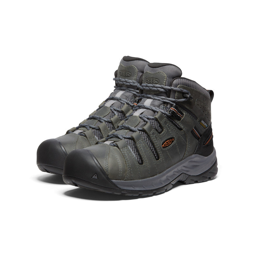 Men's Flint II Waterproof Mid (Soft Toe) Steel Grey/Tortoise Shell
