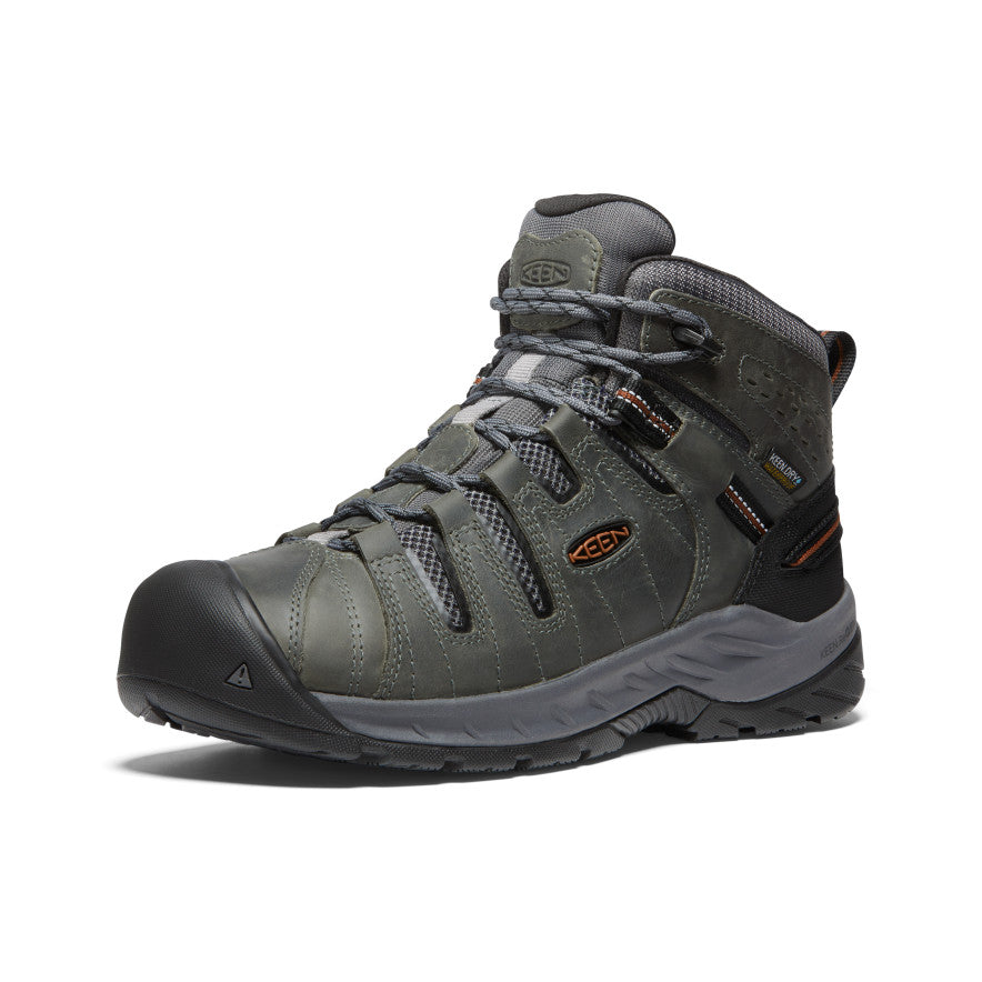 Men's Flint II Waterproof Mid (Soft Toe) Steel Grey/Tortoise Shell