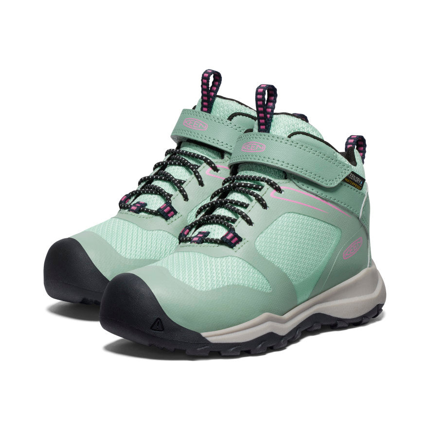 Little Kids' Wanduro Waterproof Boot Granite Green/Ibis Rose