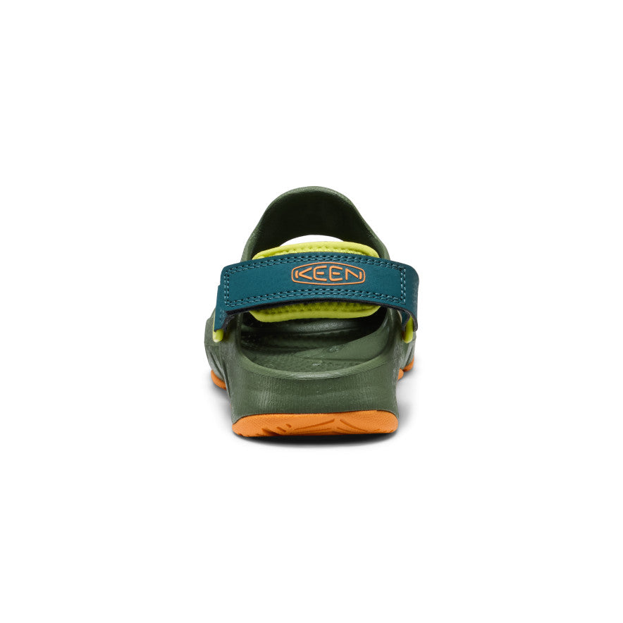 Didelių vaikų „HyperFLT Clog“ Bronze Green/Orange Peel