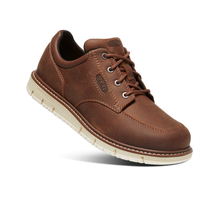 Men's San Jose Oxford (Soft Toe) Gingerbread/Off White - Image 3