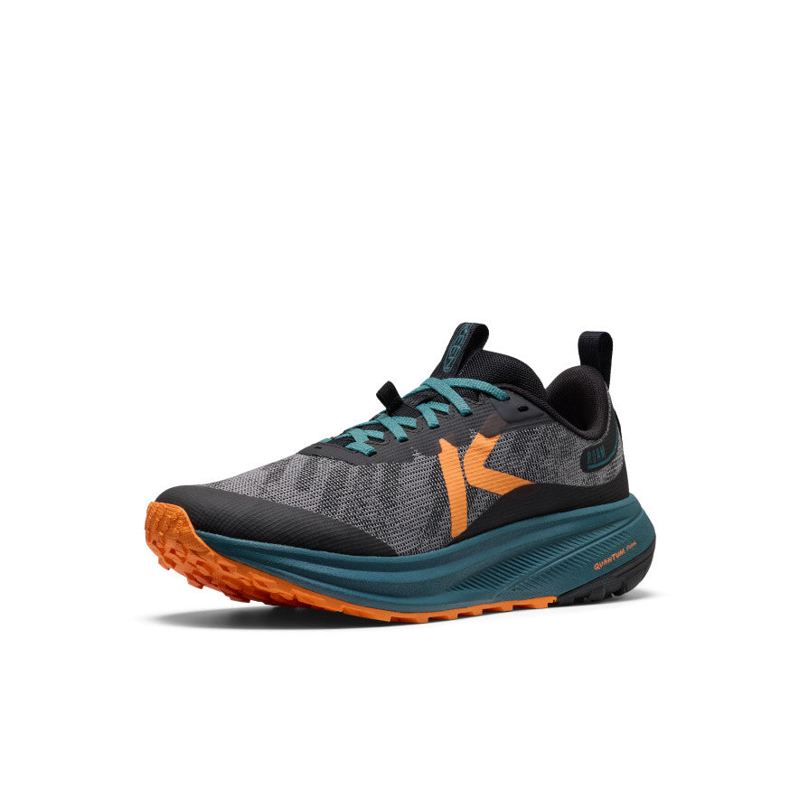 Vyriški bėgimo bekele batai „Roam“ Black/Orange Peel