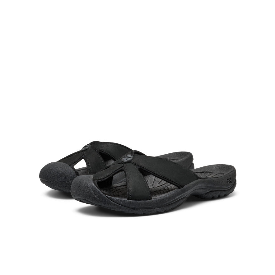 Moteriškos odinės basutės „Bali“ Black/Black - Paveikslėlis 2