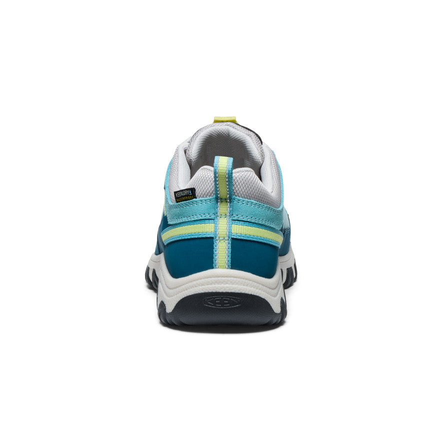 Big Kids' Targhee IV Waterproof Hiking Shoe Reef Waters/Daiquiri Green
