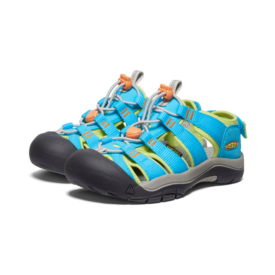 Big Kids' Newport Boundless Sandal Blue Atoll/Daiquiri Green