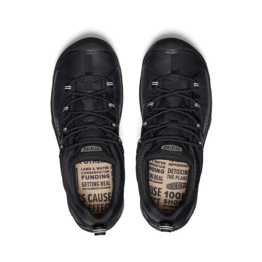 Men's Targhee II Waterproof Wide Black/Black
