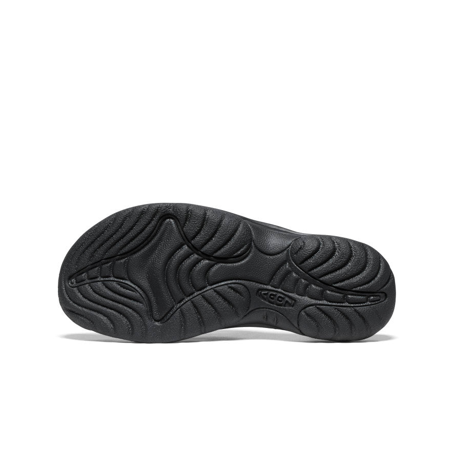 Moteriškos odinės šlepetės „Waimea“ Black/Black - Paveikslėlis 6