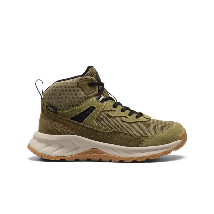 Didelių vaikų „Hightrail“ vandeniui atsparūs žygio batai Dark Olive/Martini Olive