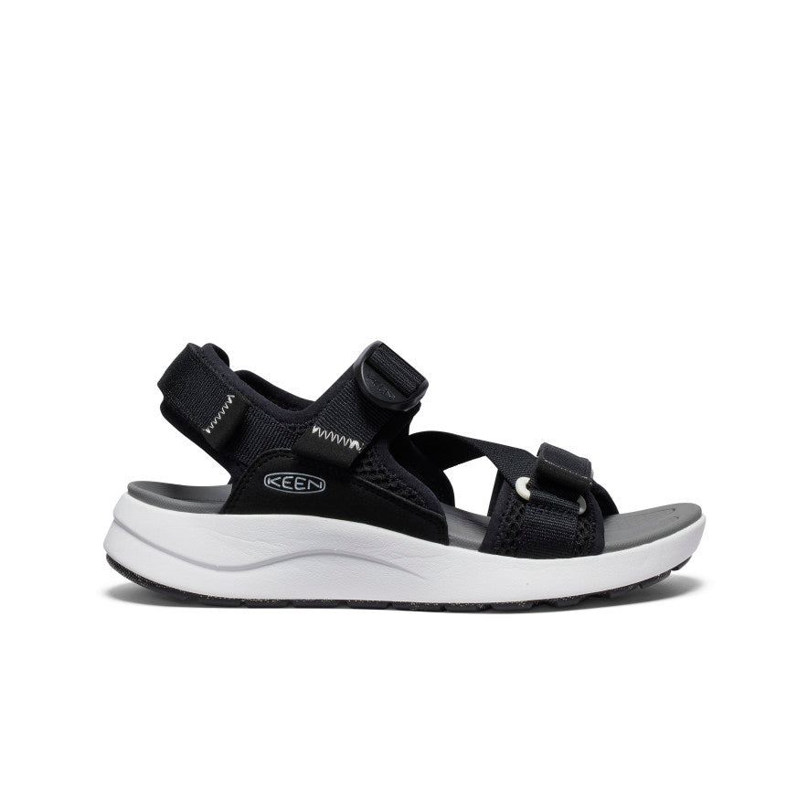 Moteriškos „Elle Sport“ basutės su dirželiu per kulną Black/Steel Grey - Paveikslėlis 1
