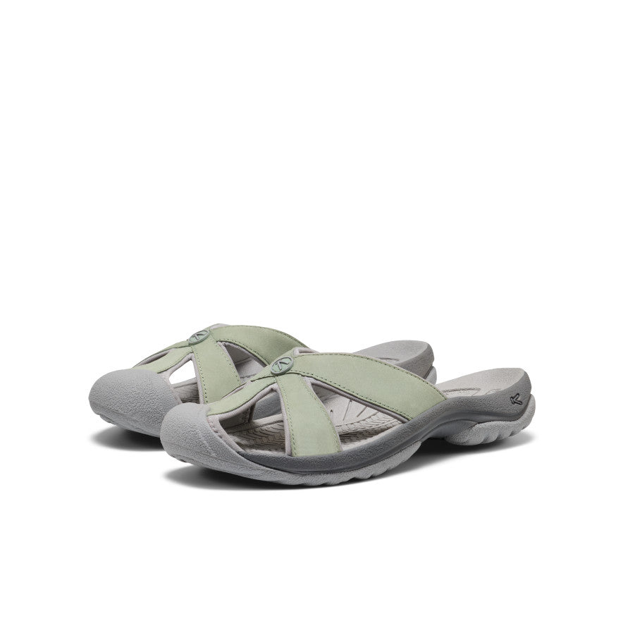 Moteriškos odinės basutės „Bali“ Lily Pad/Steel Grey