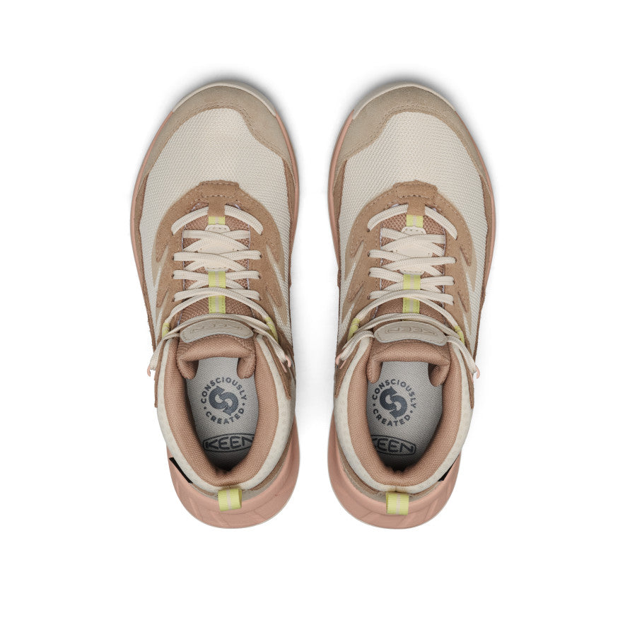 Moteriški vandeniui atsparūs žygio batai „Hightrail“ Warm Taupe/Birch