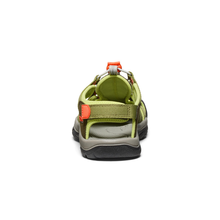 Big Kids' Newport Boundless Sandal Dark Olive/Scarlet Ibis
