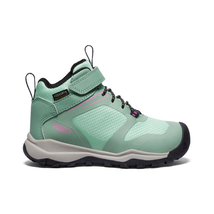 Little Kids' Wanduro Waterproof Boot Granite Green/Ibis Rose