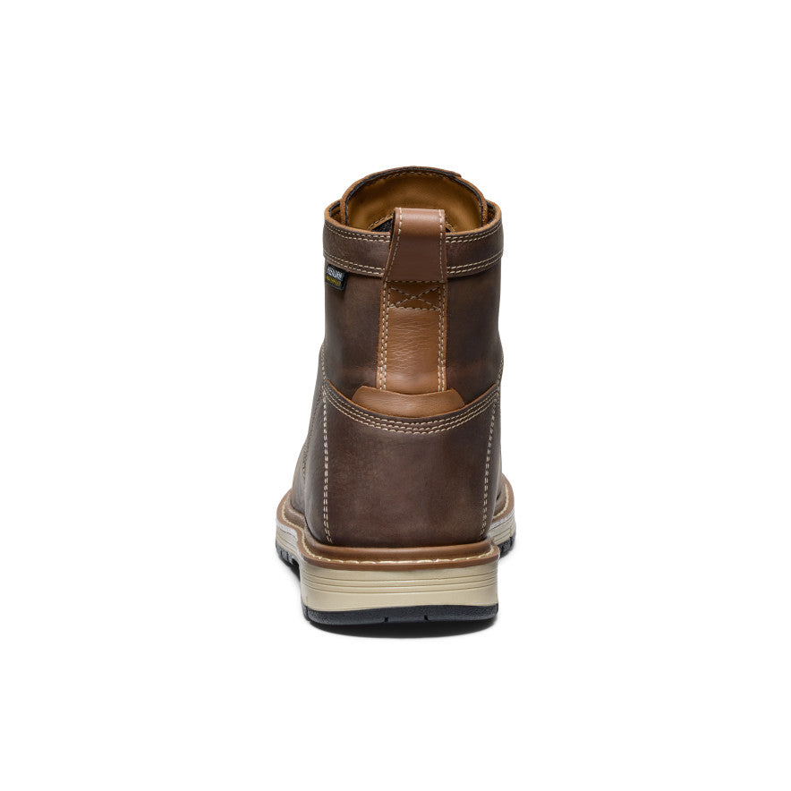 Vyriški San Jose 6" vandeniui atsparūs aulinukai 90° kulnu (aliuminio noselė) Bison/Black - Paveikslėlis 5