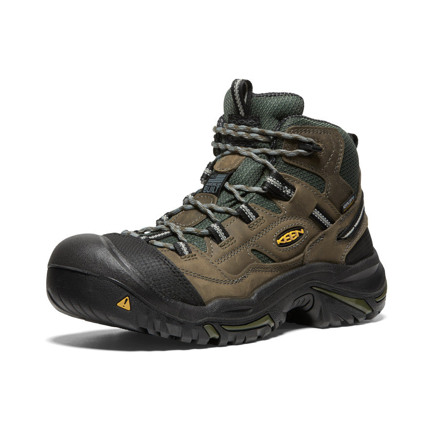 Vyriški „Braddock Waterproof Mid“ (su plieniniu pirštų dangteliu) Gargoyle/Forest Night - Paveikslėlis 3