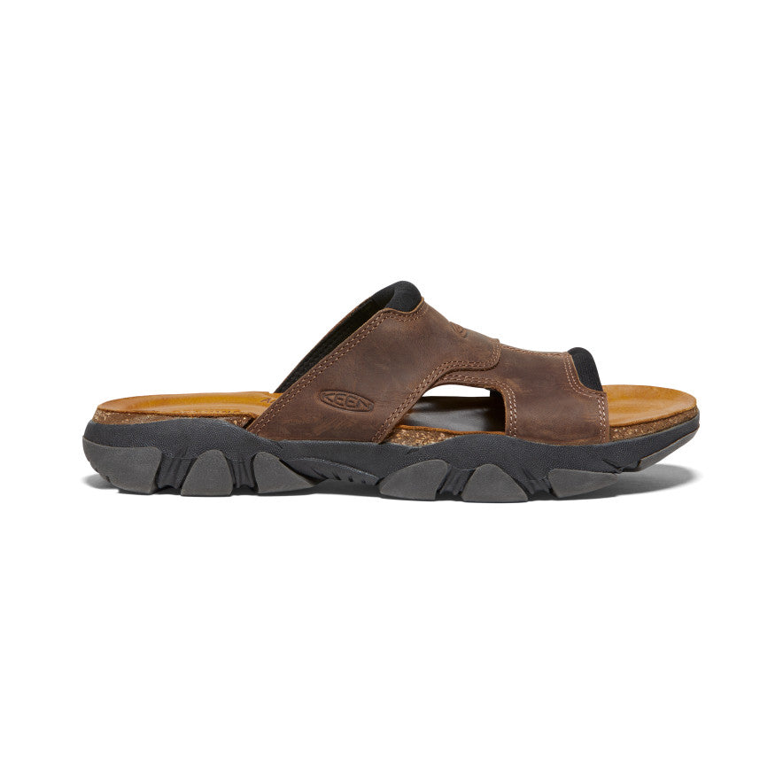 Vyriškos šlepetės „Daytona II Slide“ Bison/Black - Paveikslėlis 1