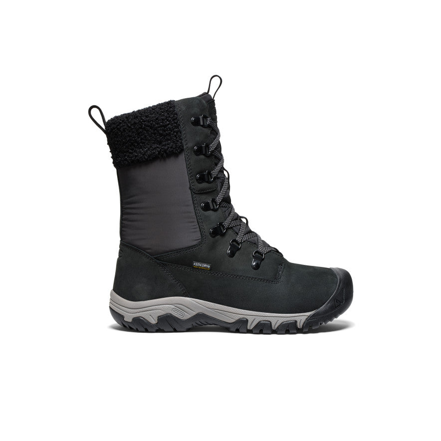 Moteriški batai „Greta Tall Waterproof“ Black/Black - Paveikslėlis 1