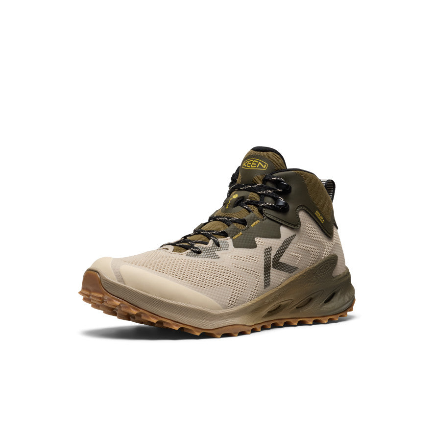 Men's Zionic NXT Waterproof Hiking Boot Brindle/Lemon Curry - Image 3