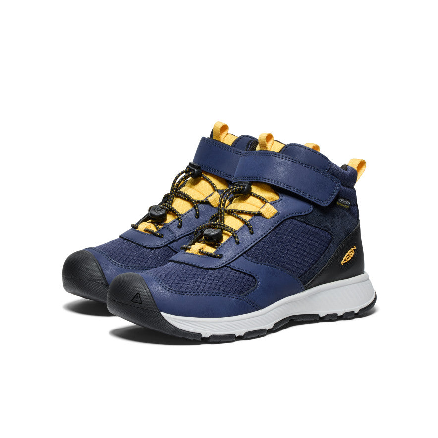 Big Kids' Skua Waterproof Boot Naval Academy/Yolk Yellow