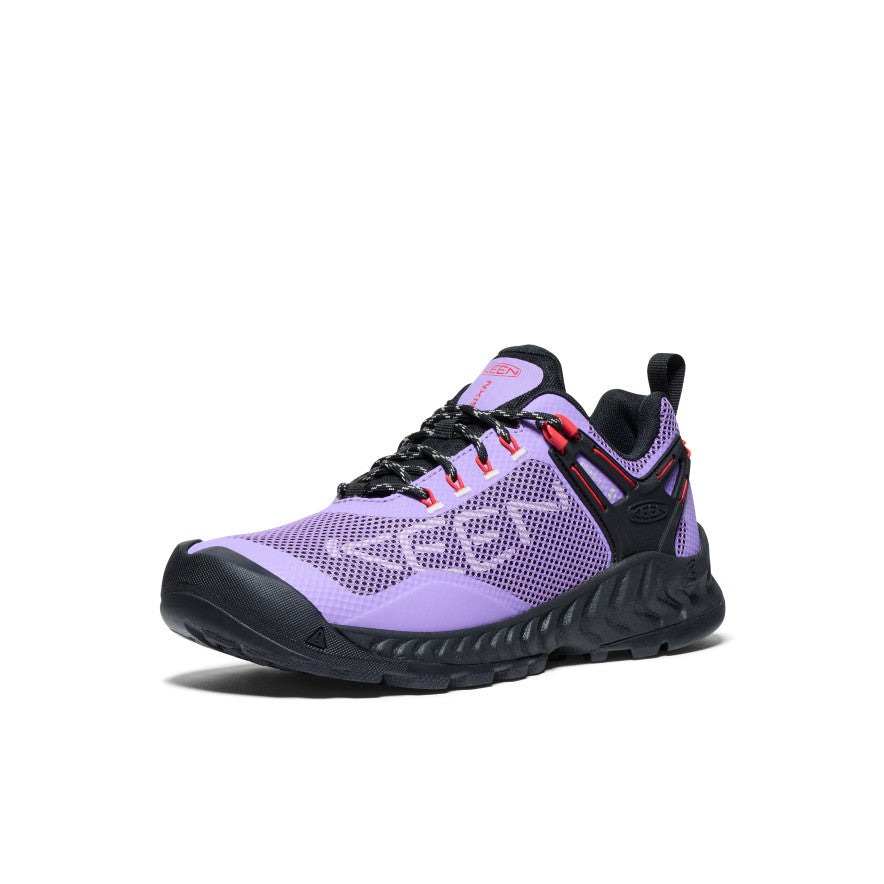 Moteriški neperšlampami batai „NXIS EVO“ Paisley Purple/Poppy Red