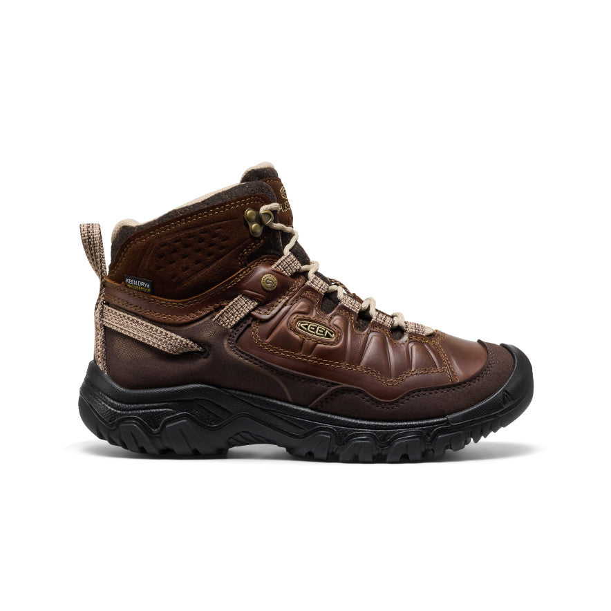 Women's Targhee IV Waterproof Hiking Boot x Hikerkind Dark Earth/Dark Earth - Image 1