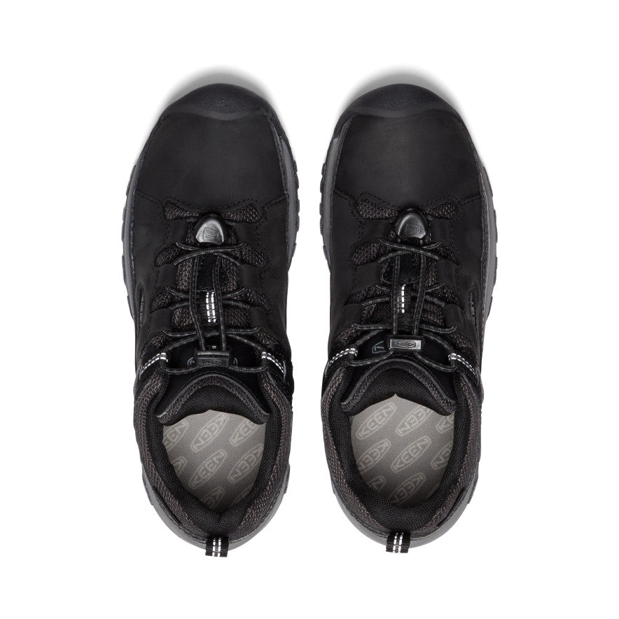 Big Kids' Targhee Waterproof Shoe Black/Steel Grey - Image 4