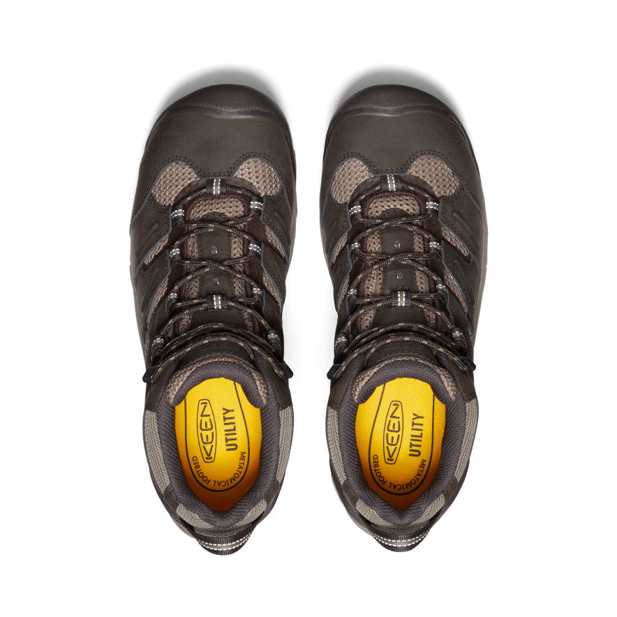 Men's Lansing Mid Waterproof (Steel Toe) Mulch/Shitake