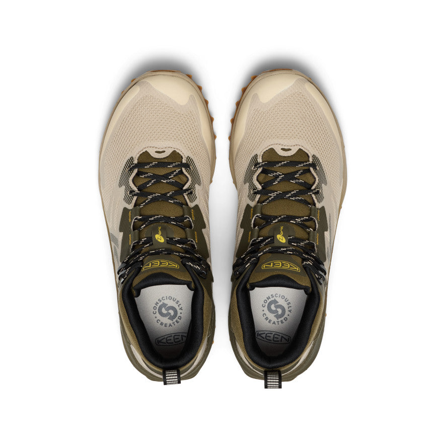 Men's Zionic NXT Waterproof Hiking Boot Brindle/Lemon Curry - Image 4