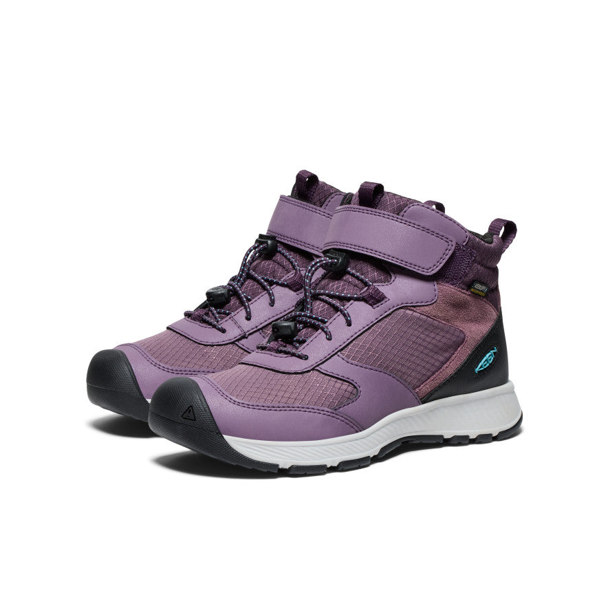 Big Kids' Skua Waterproof Boot Black Plum/Plum Perfect