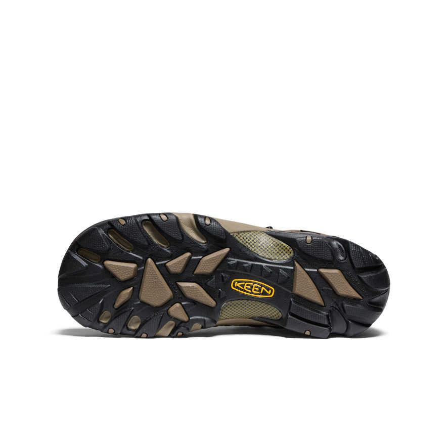 Men's Lansing Mid Waterproof (Steel Toe) Bison/Black