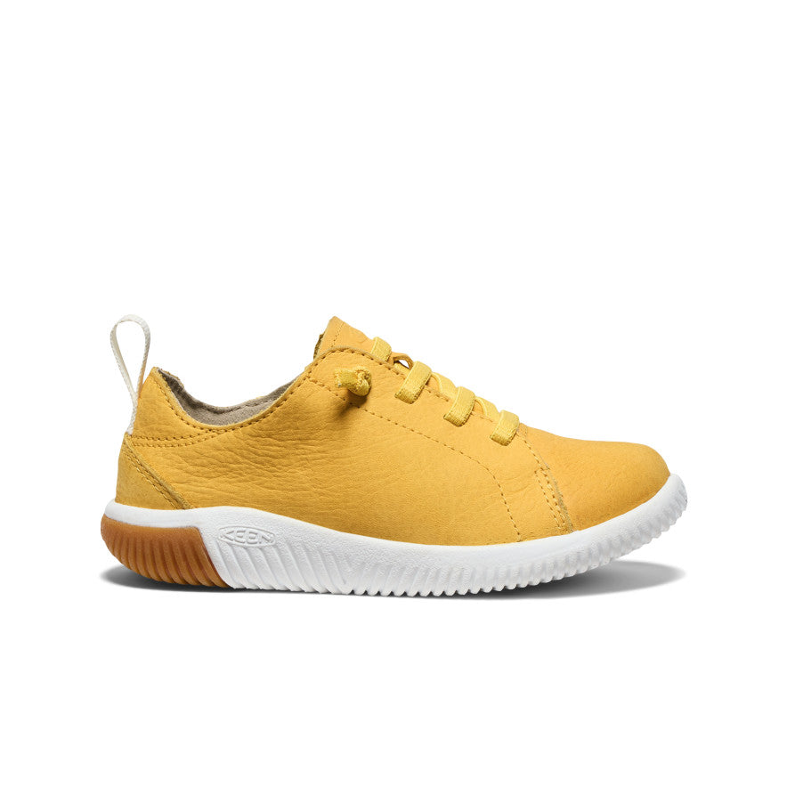 Little Kids' KNX Leather Sneaker Daffodil/Star White