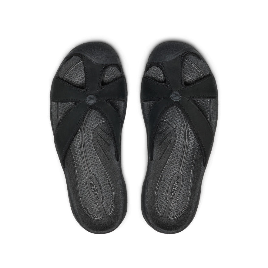 Moteriškos odinės basutės „Bali“ Black/Black - Paveikslėlis 4