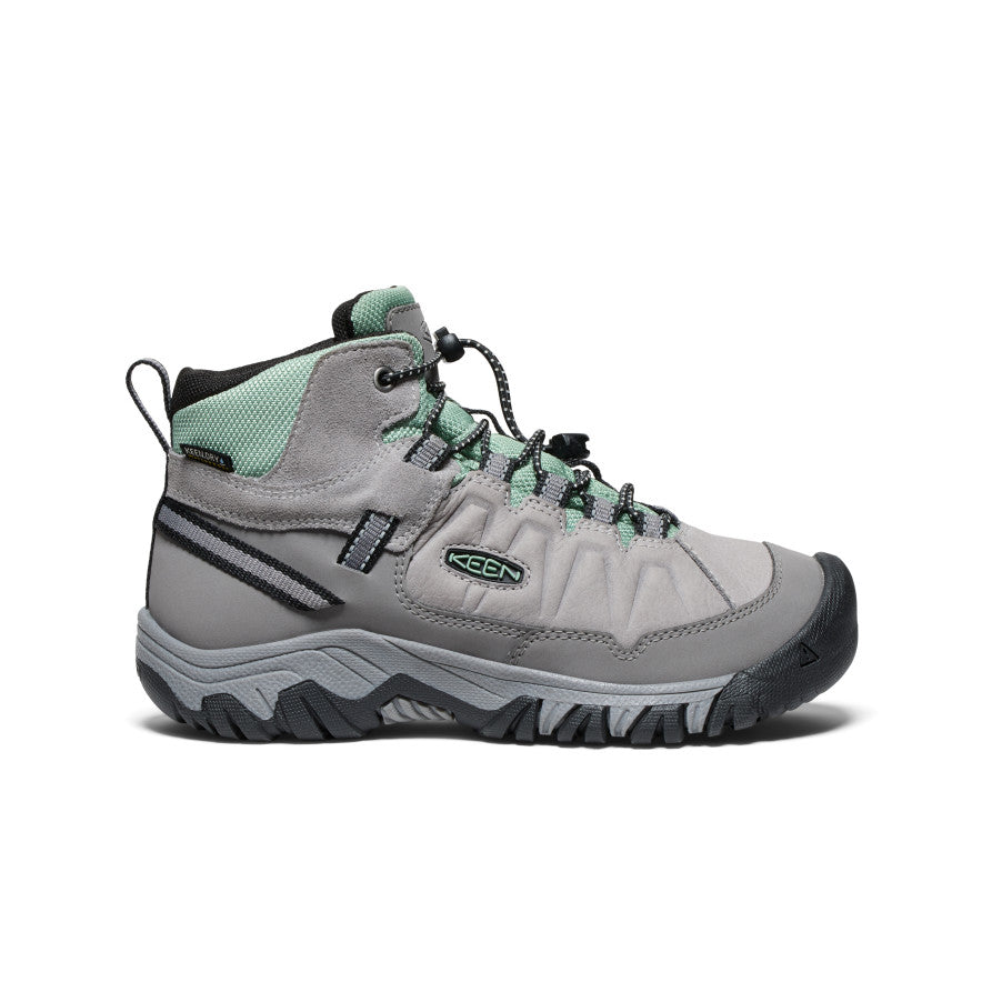 Didelių vaikų vandeniui atsparūs žygio batai „Targhee IV“ Alloy/Granite Green