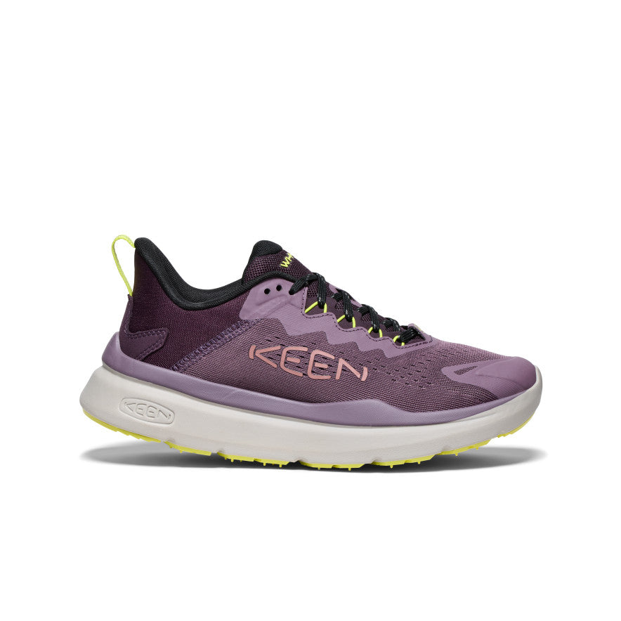 Moteriški pasivaikščiojimo batai WK450 Black Plum/Daiquiri Green