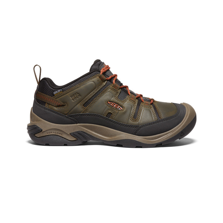 Men's Circadia Waterproof Shoe Black Olive/Potters Clay - Image 1