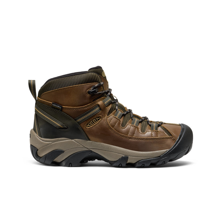 Vyriški neperšlampami žygio batai „Targhee II Mid“ Martini Olive/Khaki