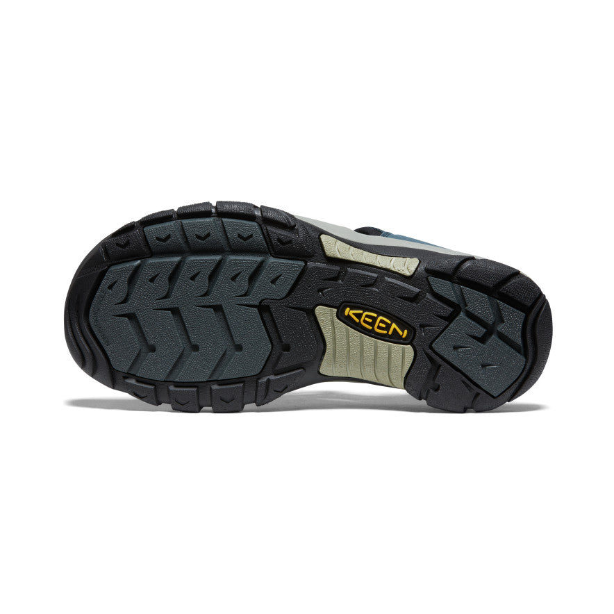 Vyriškos basutės „Newport H2“ plačios Navy/Medium Grey