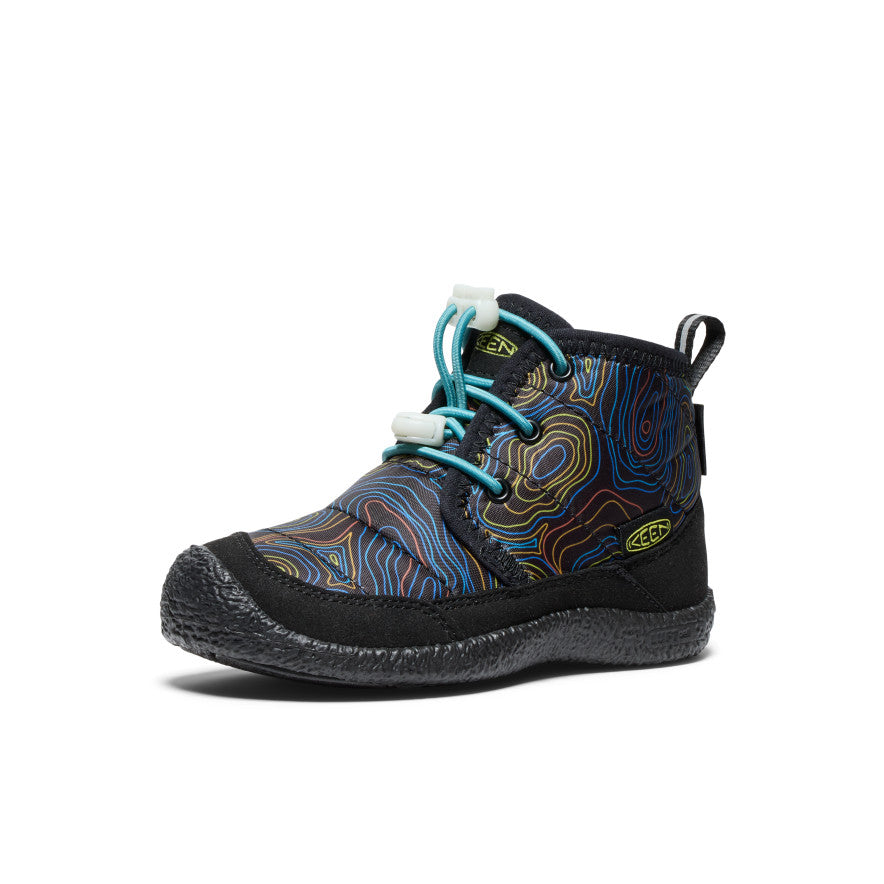 Little Kids' Howser II Waterproof Chukka Black/Reef Waters