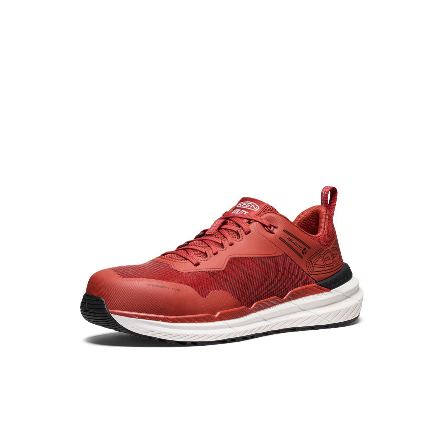 Vyriški „Speedworks“ darbo sportbačiai (anglies pluošto noselė) Red Ochre/Black