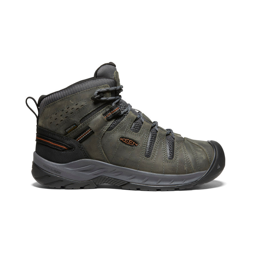 Men's Flint II Waterproof Mid (Soft Toe) Steel Grey/Tortoise Shell