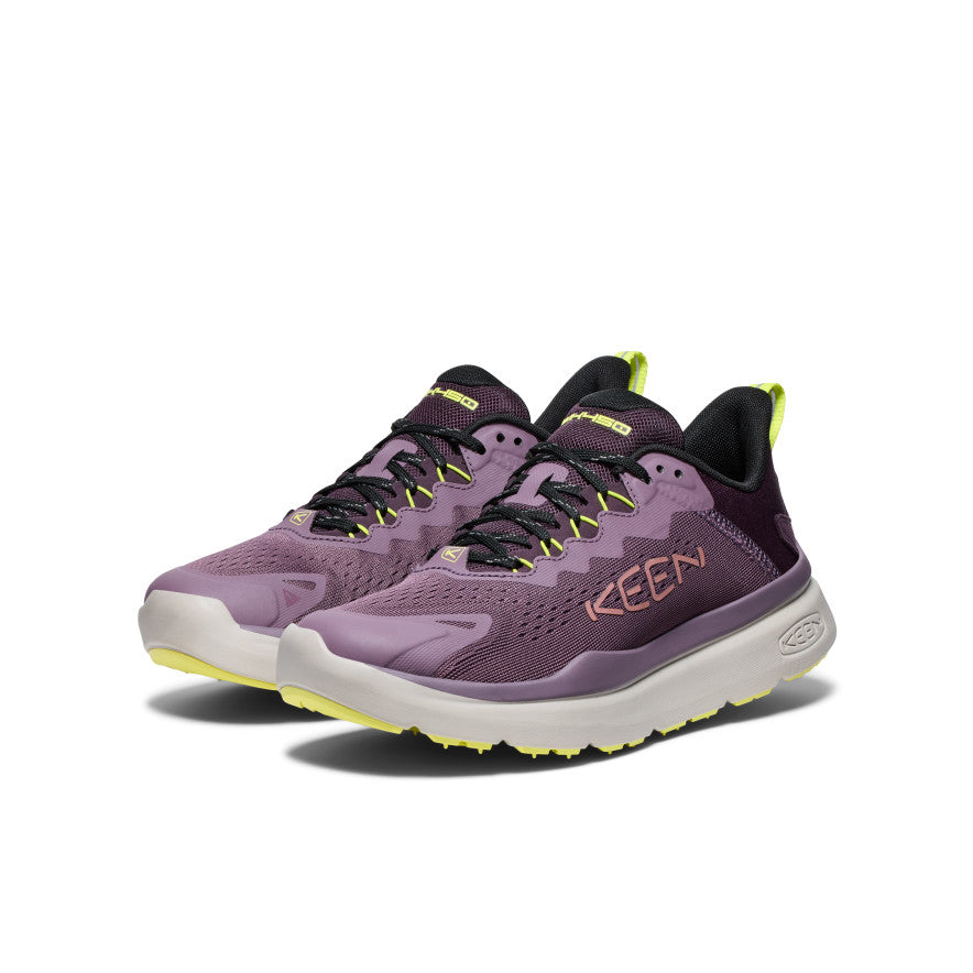 Moteriški pasivaikščiojimo batai WK450 Black Plum/Daiquiri Green