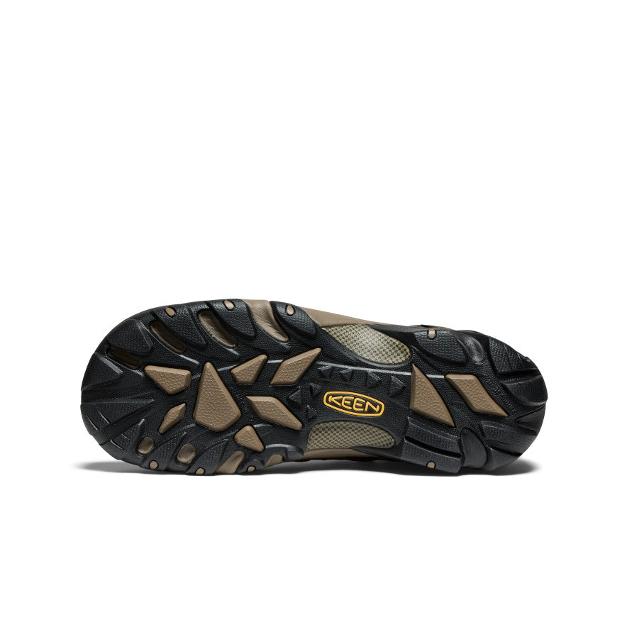 Men's Lansing Mid Waterproof (Steel Toe) Dark Olive/Black