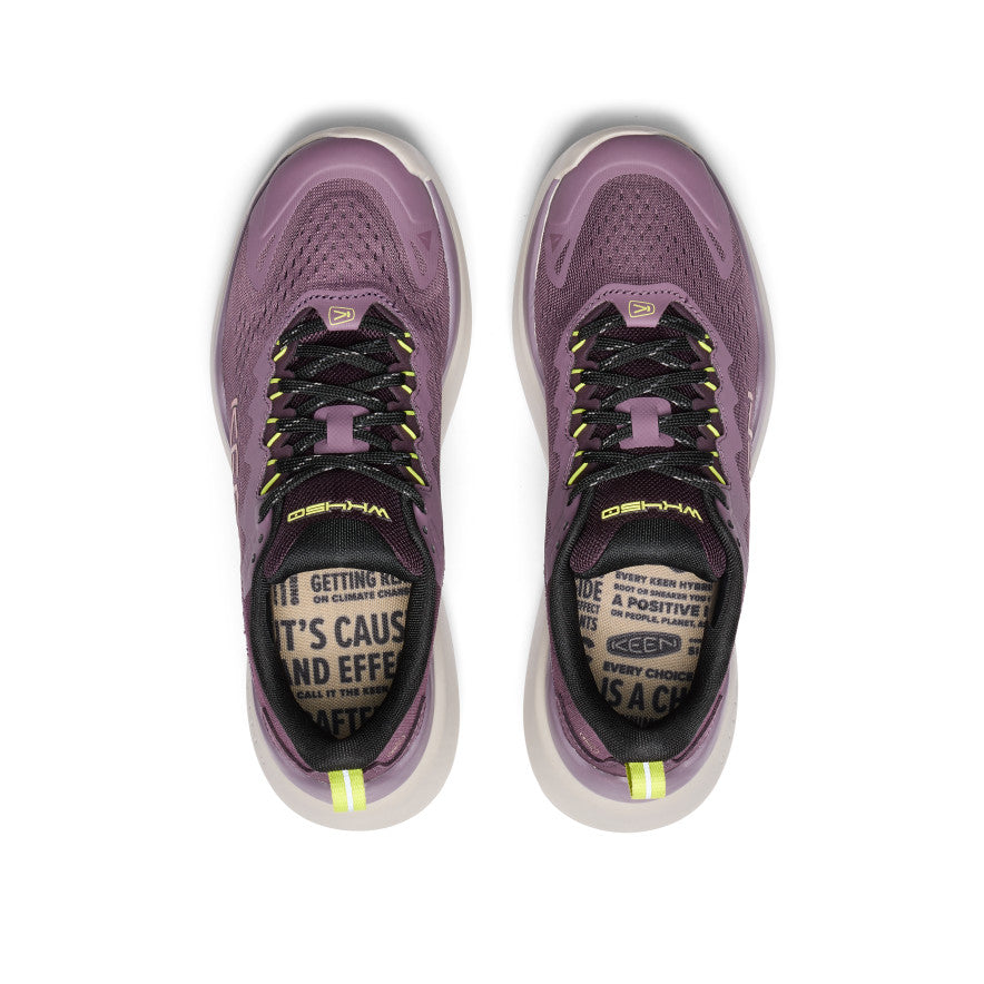 Moteriški pasivaikščiojimo batai WK450 Black Plum/Daiquiri Green
